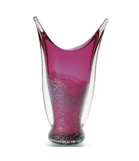 DF-62791 手作桃紅雲彩花瓶 