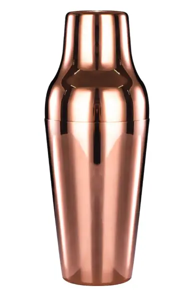 AD-0010 304不鏽鋼 法式雪克杯 650ml(玫瑰金色) 