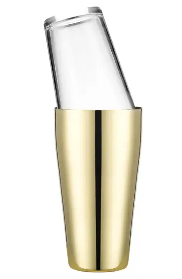 AD-0021 玻璃波士頓雪克杯
480/850ml(金色) 