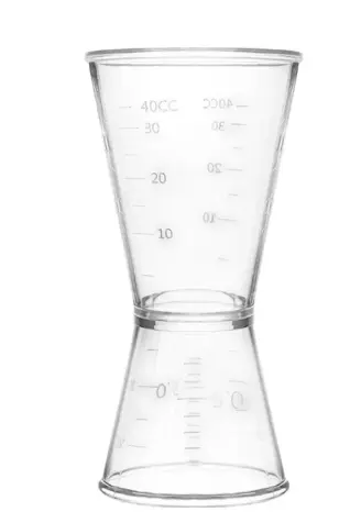 AD-0040 塑膠量酒杯 10/20ml 