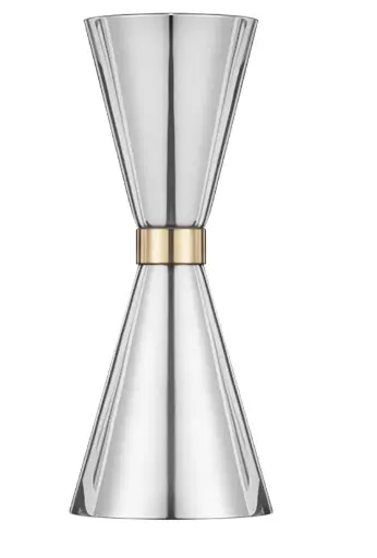 AD-0047 304不鏽鋼 刻度盎司杯 30/45ml(原色) 