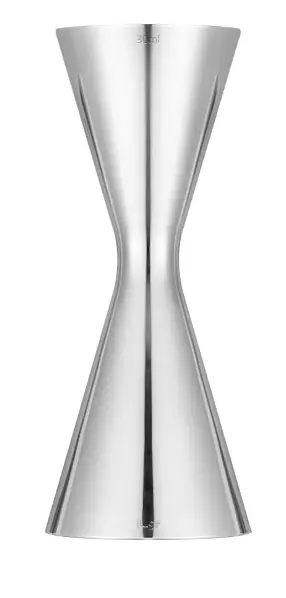 AD-0052 304不鏽鋼 刻度盎司杯一體成形款 30/45ml(原色) 