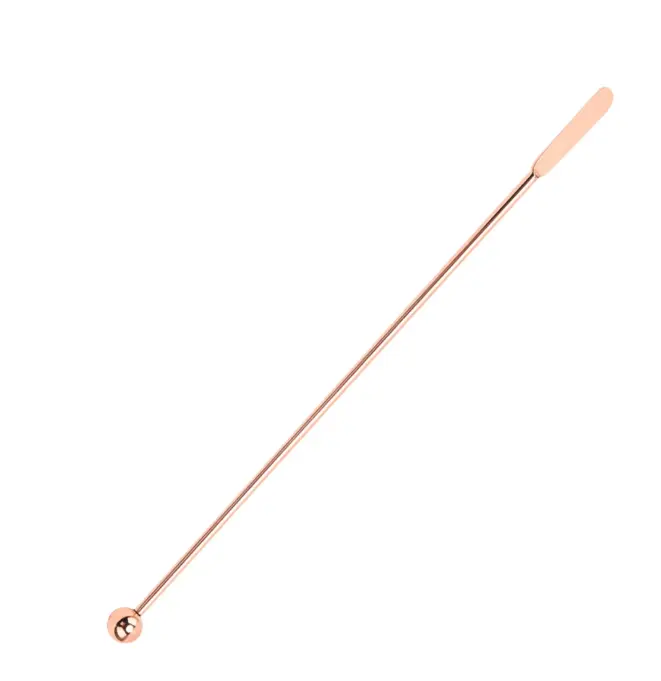 AD-0108 304不鏽鋼攪拌棒
平桿款 19cm(玫瑰金色) 