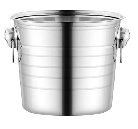 AD-0180 不鏽鋼獅把冰桶 7L 