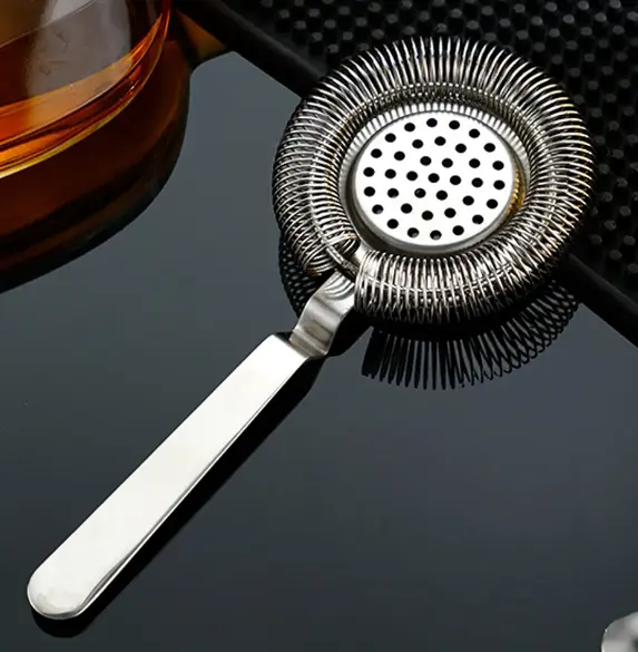 AD-L0266 304不鏽鋼 霍桑隔冰器 
無耳款(銀色) 