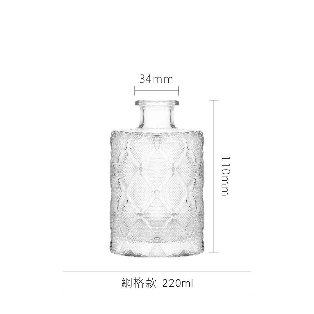 AD-0208 苦精玻璃瓶 網格款
220ML 