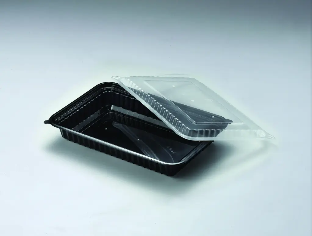 BE-A-9998  A-9998 方形餐盒45oz 50P*3/箱