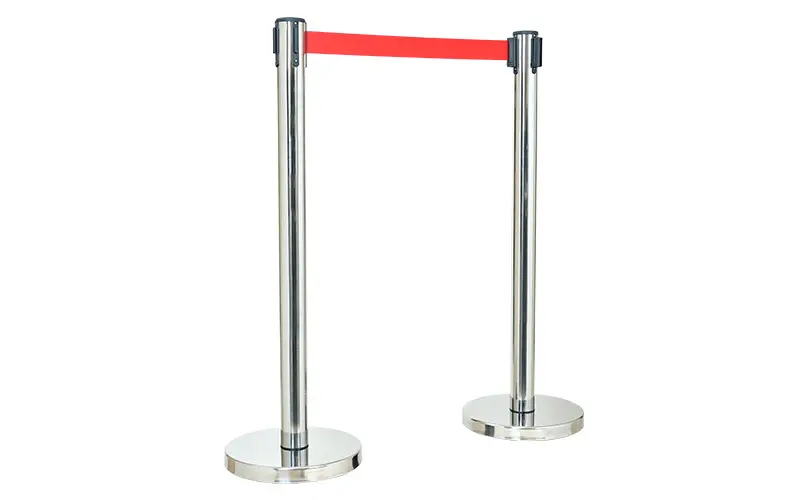 I0016	不銹鋼伸縮欄柱(平盤)/E85S