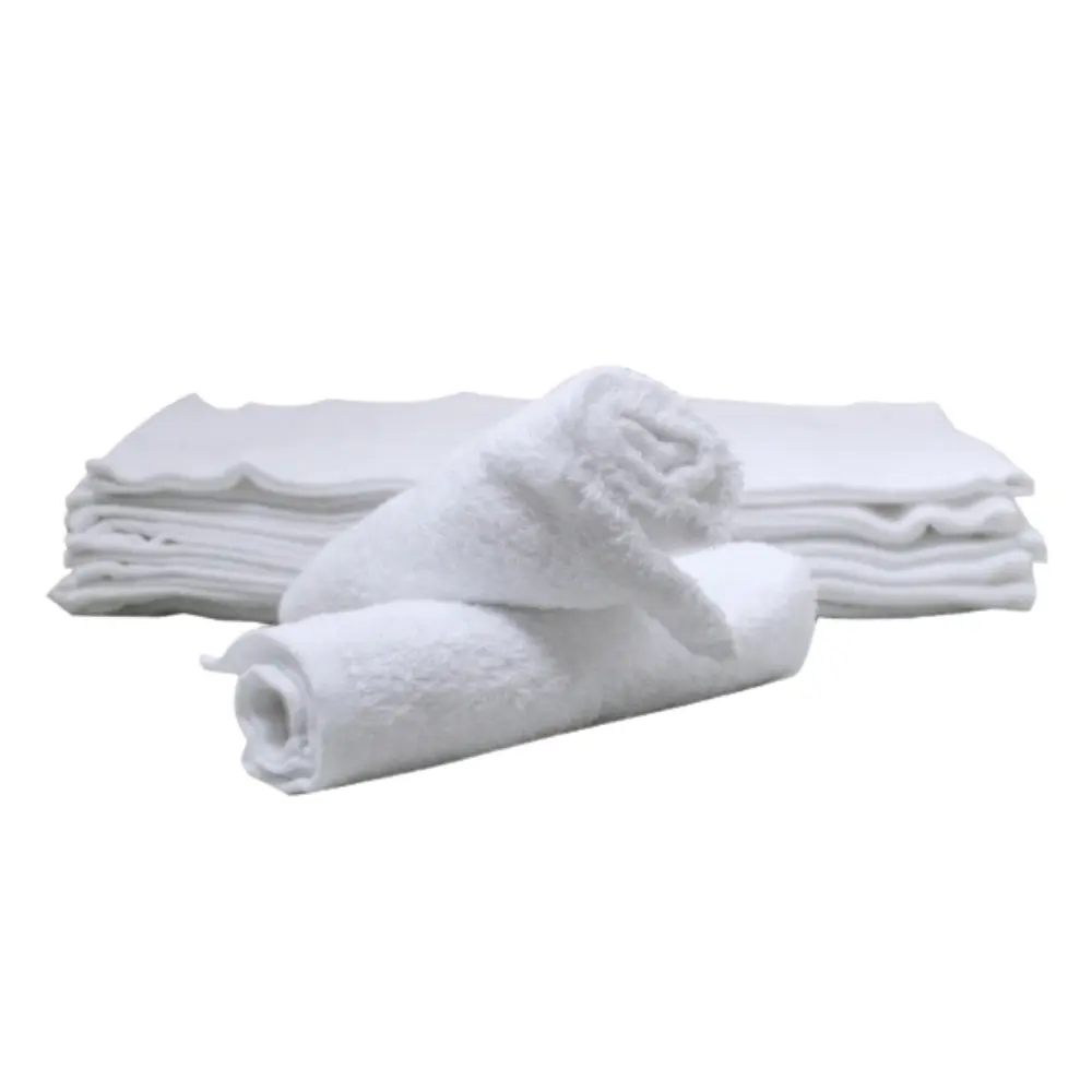 A60415 24兩長毛巾(白)12條/包