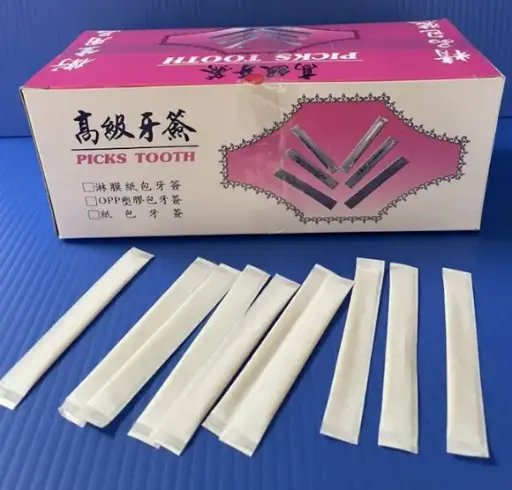 [A50221] A50221 紙包牙籤 200支/盒