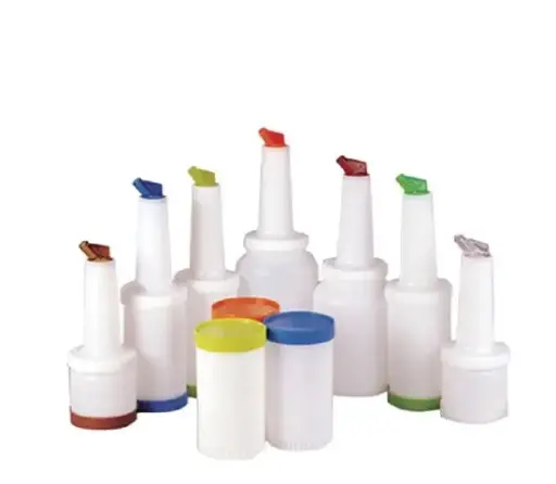 [BH31-BBP-07-03-O/G&-03W] BH31-BBP-07-03-O/G&-03W 調酒用快速壺(圓型果汁瓶1L)_橘色/綠色&白色 