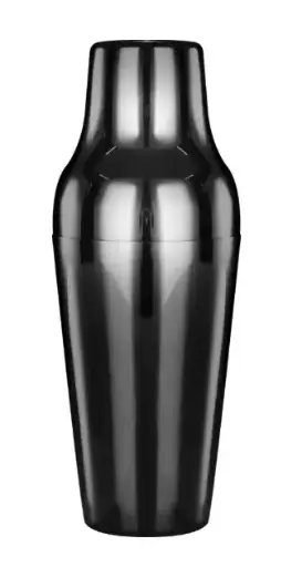 [AD-0009] AD-0009 304不鏽鋼 法式雪克杯 650ml(亮黑色) 