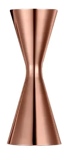 [AD-0057] AD-0057 304不鏽鋼 刻度盎司杯一體成形款 30/60ml(玫瑰金色) 