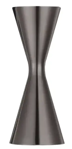 [AD-0059] AD-0059 304不鏽鋼 刻度盎司杯一體成形款 30/60ml(亮黑色) 