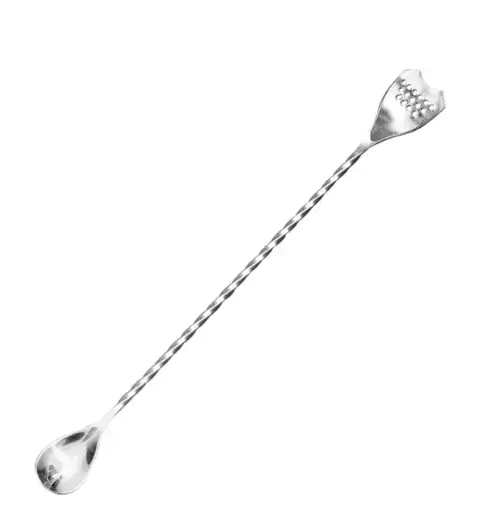 [AD-0125] AD-0125 304不鏽鋼高爾夫型吧匙40cm 
