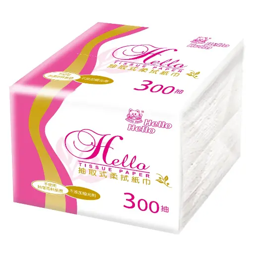 [A30907-5] A30907-5 金彩倒抽衛生紙300抽*30包/箱