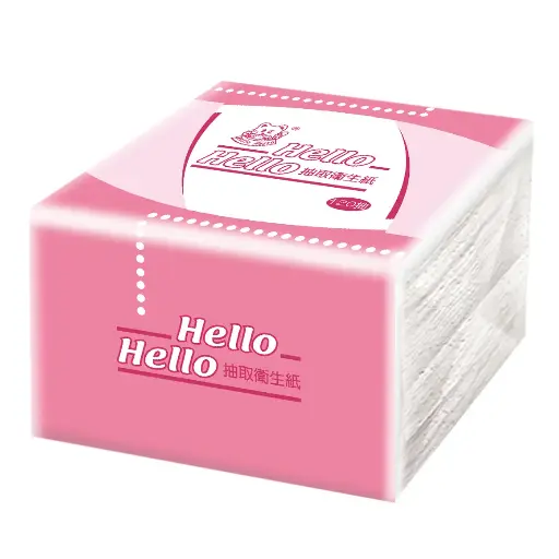 [A30903H] A30903H 粉紅小抽衛生紙 120抽x60包 /箱